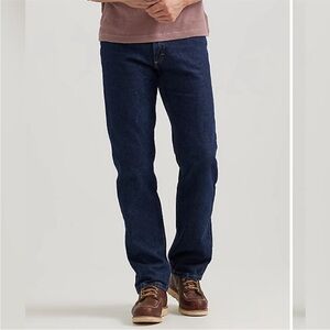 Wrangler Men’s Regular Fit Jeans Dark Wash Men’s Size 33